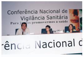 José Paranaguá Santana, Aparecida Conceição Rezende e Vera Maria Borralho Bacelar - I Conferência...
