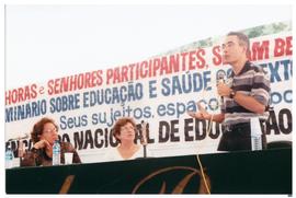 [ ?], [ ?] e Eymard Vasconcelos - II Encontro Nacional de Educação Popular em Saúde