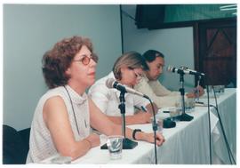 Marijane Lisboa, Helena Ribeiro e Paulo Sabrosa - VI Congresso Paulista de Saúde Pública