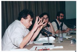 Olavo Costa, [...?] e Marco Akerman - 4º Congresso Brasileiro de Epidemiologia/EPIRIO-98