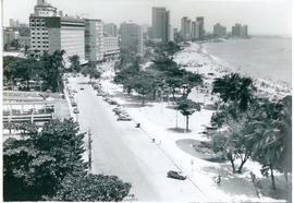 Vista aérea da Avenida Presidente Kennedy, Fortaleza (CE)
