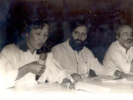 Célia Maria Almeida, Paulo Eduardo Elias e Antônio Sérgio Arouca.