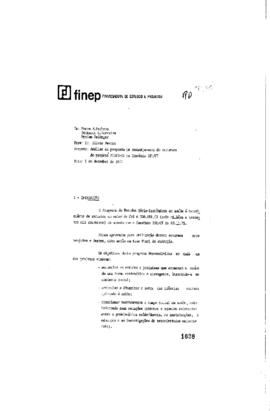 Relatório de Maura Pacheco; Fernando Ferreira; Myriam Redinger para Silvio Ferraz (Supervisor da ...