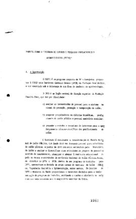 Parecer de Sérgio Góes de Paula com explicação de projeto, previsão do orçamento e concessão da F...