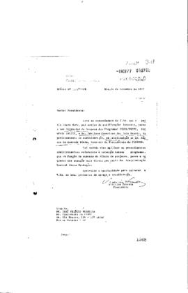 Ofício de Vinicius da Fonseca (presidente da Fiocruz)para José Lúcio Ferreira (presidente da Fine...