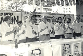 Sérgio Arouca, Pedro Simon, Franco Montoro, Eleutério Rodrigues Neto e José Fogaça - Convenção Es...