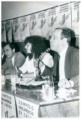 Geraldo Alckmin, Jandira Feghali e Carlos Sant&#039;anna - 1º Simpósio Parlamentar de Saúde, Bras...